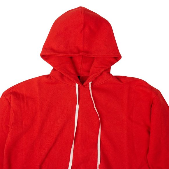 UNRAVEL PROJECT Red Oversized Long Hoodie Size S $630 - Picture 3 of 6